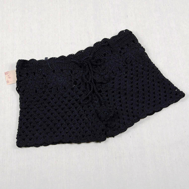 Crochet bikini boxers, vacation beach pants, women's swimwear