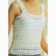 Knitted tank top,knit tank top,crochet tank top,crochet top,crochet tank top,knitting tank top 615006