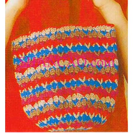 Crochet bag,knitting bag,crochet bags pattern 650007